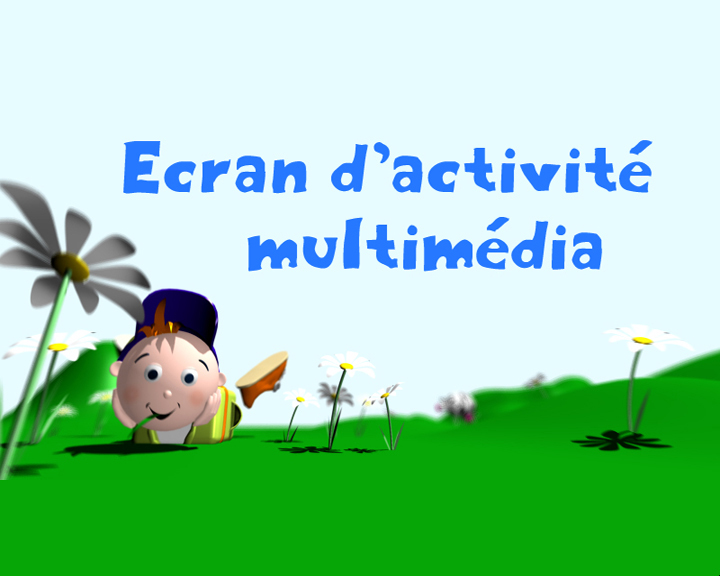 Ecran d'activit multimedia